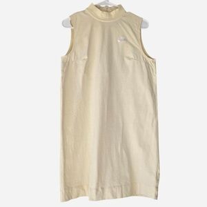 Nike Sportswear Women's Sleeveless Mock Neck Dress Pale Yellow/Cream